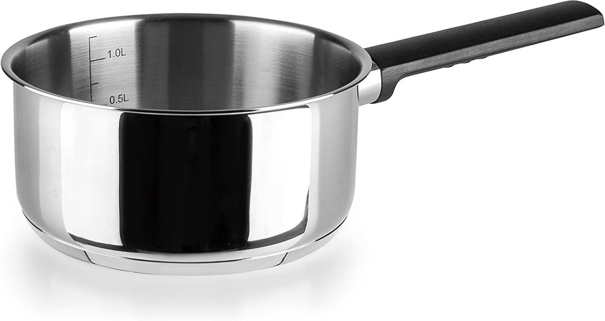 Kleine Koekenpan 12 cm RVS - Geschikt voor Inductie en Alle Fornuizen