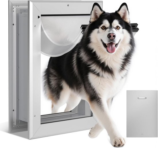 Huisdierluik kat hond puppy 4 -weg slot veilige de... – Vicedeal
