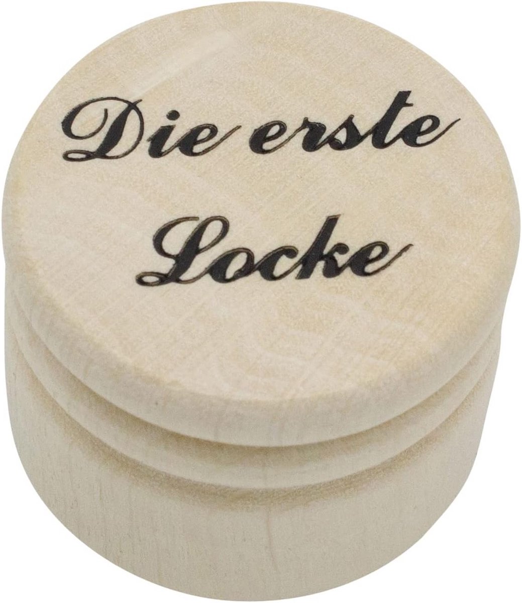 Houten Beuken Doosje met Schroefdop - Ideaal voor Kleine Items