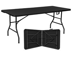 Livista Klaptafel 180x70 cm - stevig inklapbare vouwtafel - antislip - weerbestendig