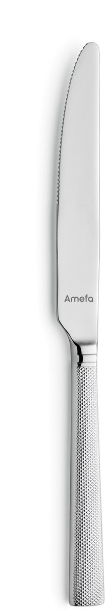 Amefa Jewel - 2-delige dessertmesset - hoogglans - zilverkleurig
