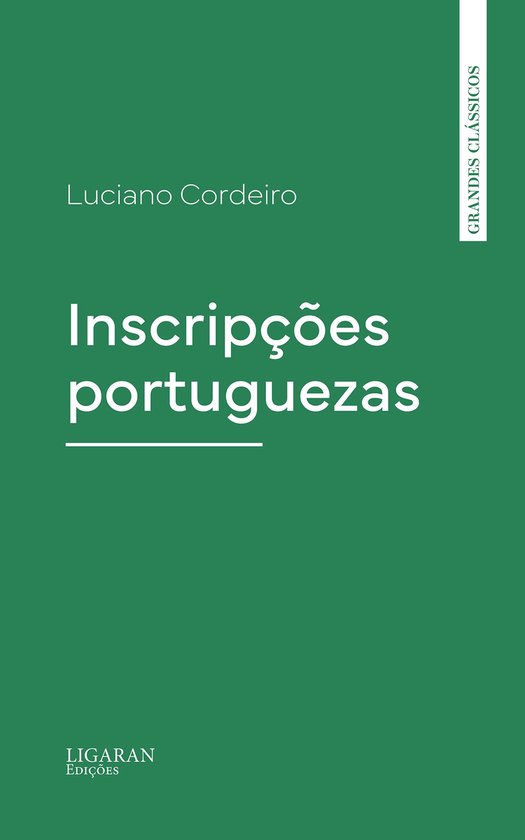 Inscripções portuguezas - cover