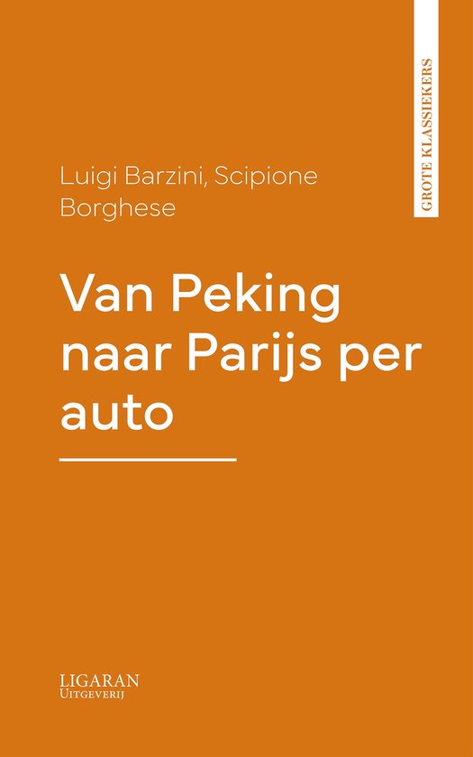 Van Peking naar Parijs per auto - cover