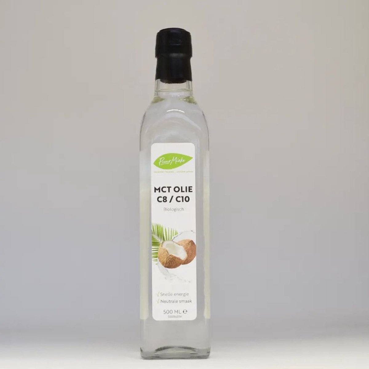 Biologische MCT olie C8/C10 – Snelle energie - 500ml
