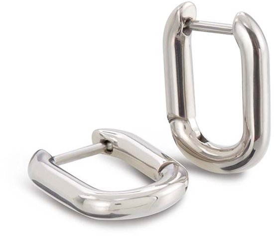 MILACOLATO G23 Titan Creolen für Damen Herren Hypoallergenes Kleine