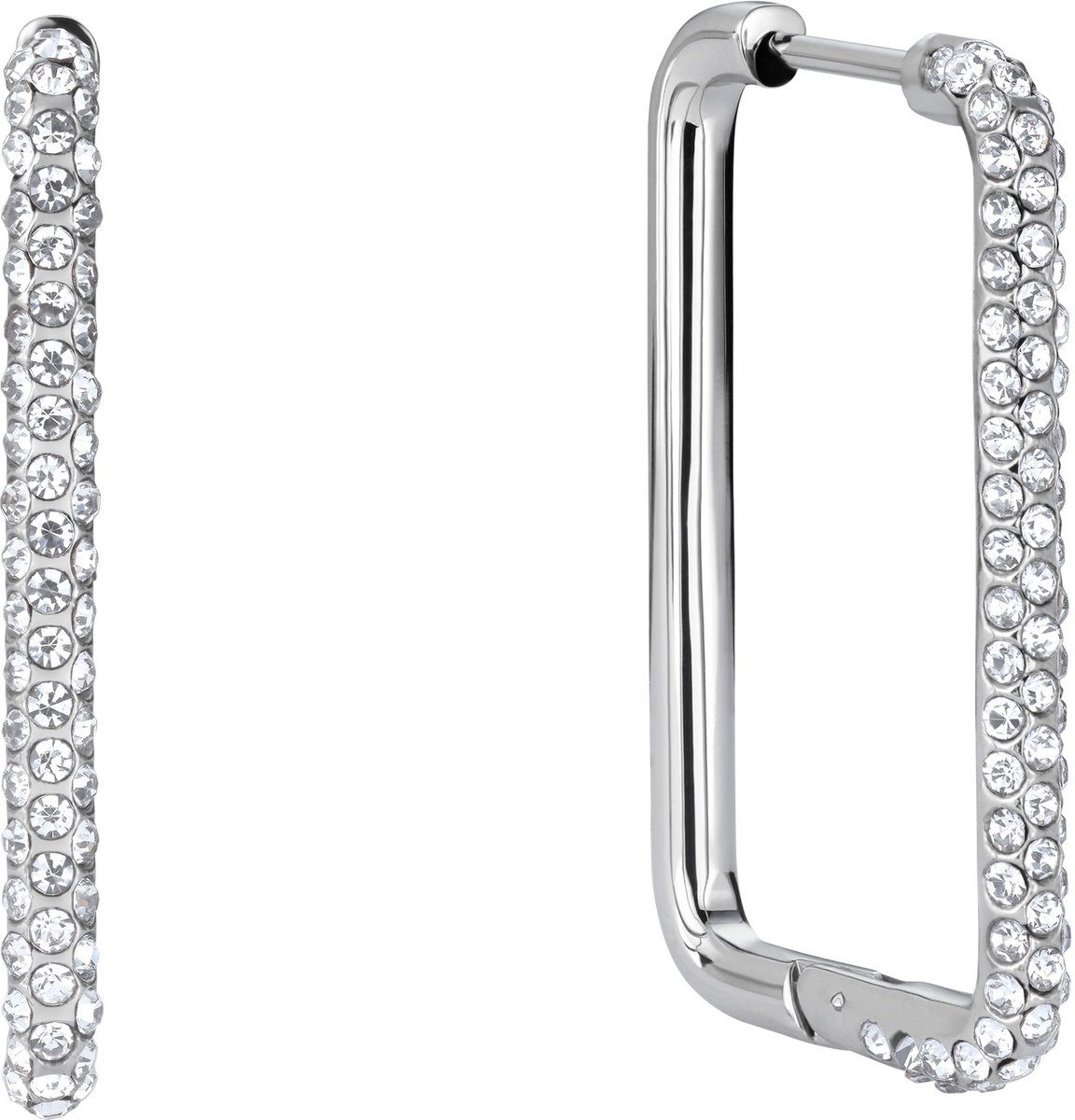 Bering - 733-17-05 - Oorbellen - Dames - Arctic Pavé - 26x17mm