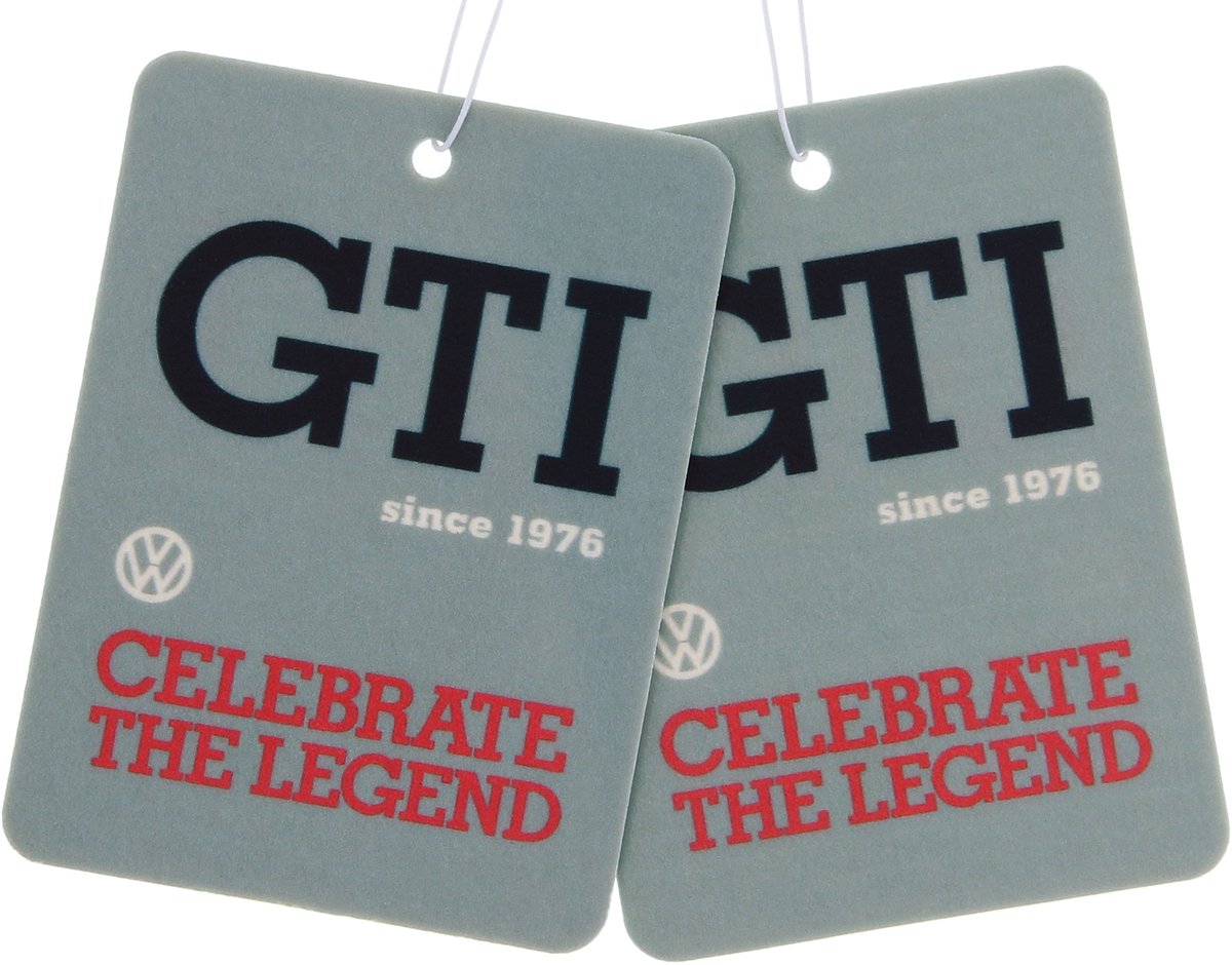 VW Collection by BRISA - Set van 2 Volkswagen GTI luchtverfrissers (Energie)