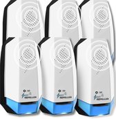 BP® Pest Repeller - 6 Stuks - Muizenverjager - Ultrasonische Ongedierte Bestrijder - Ultrasone Verjager - Muizen Bestrijden - Insectenverjager - Ultrasone Verjagers - Geen Geluid - 100% Veilig
