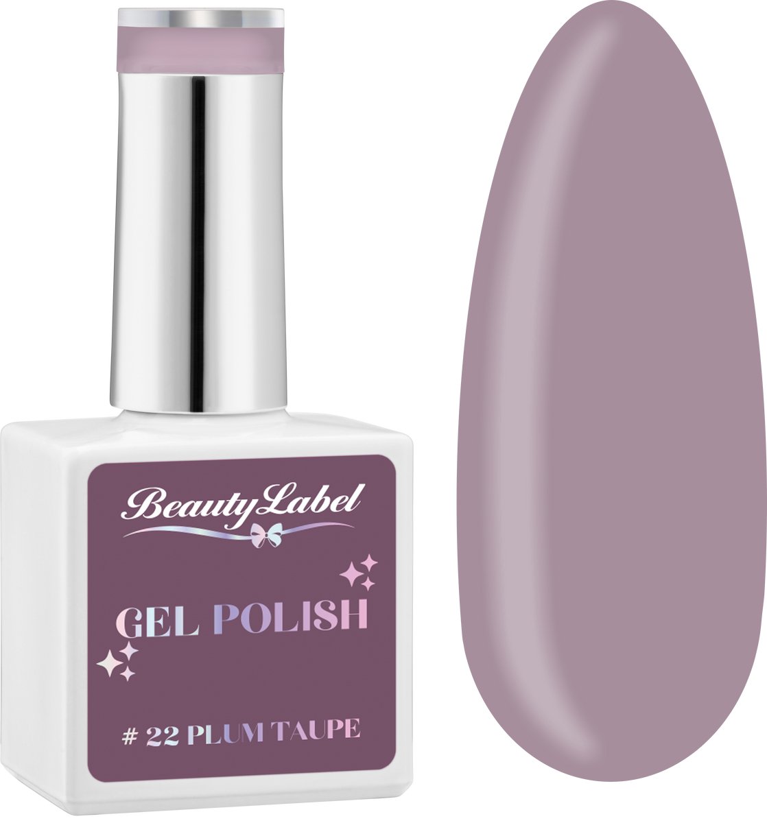 Beauty Label - Gelpolish 15ml - #22 Plum Taupe