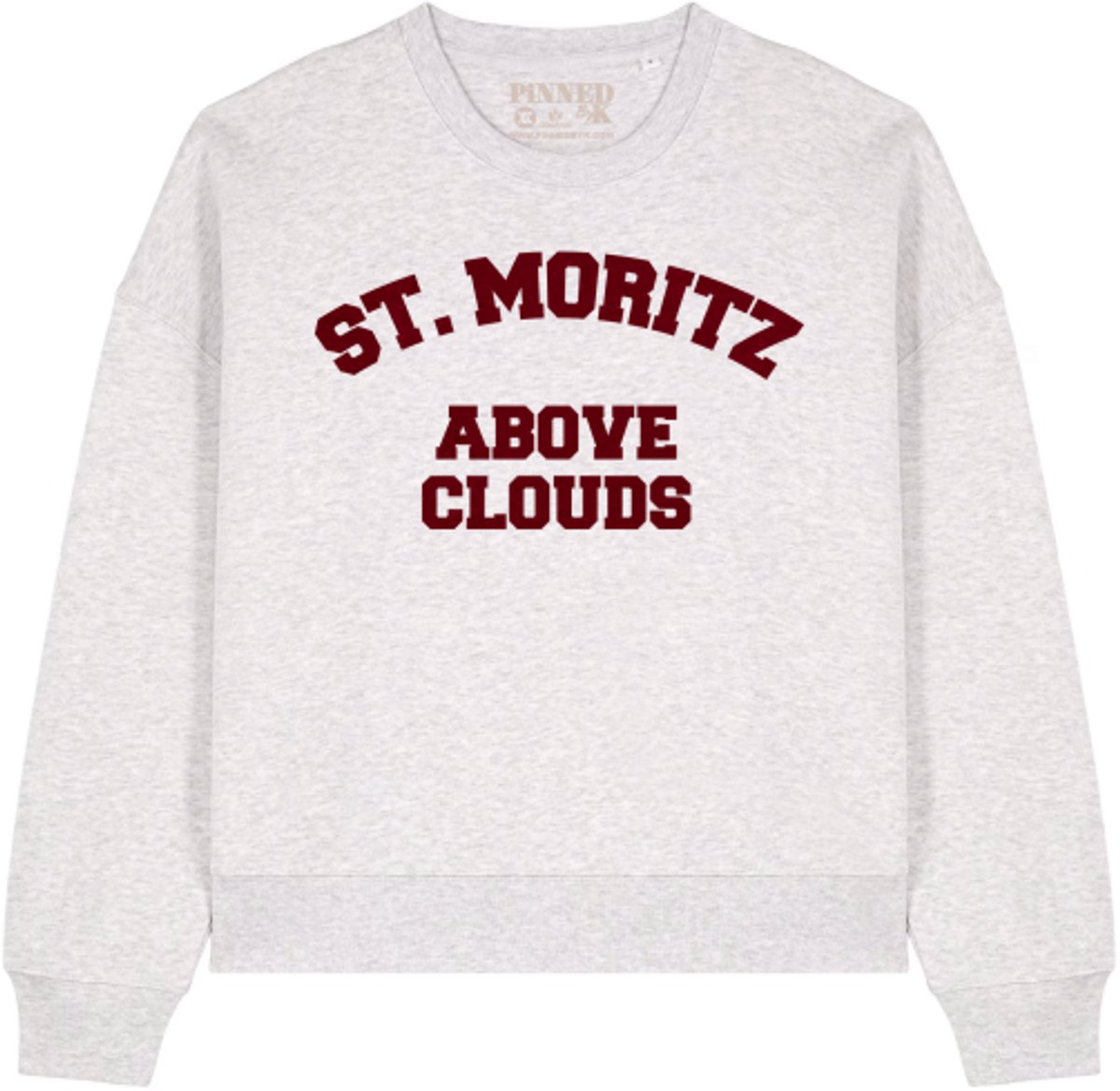 Pinned St Moritz - Sweater - Grijs - M