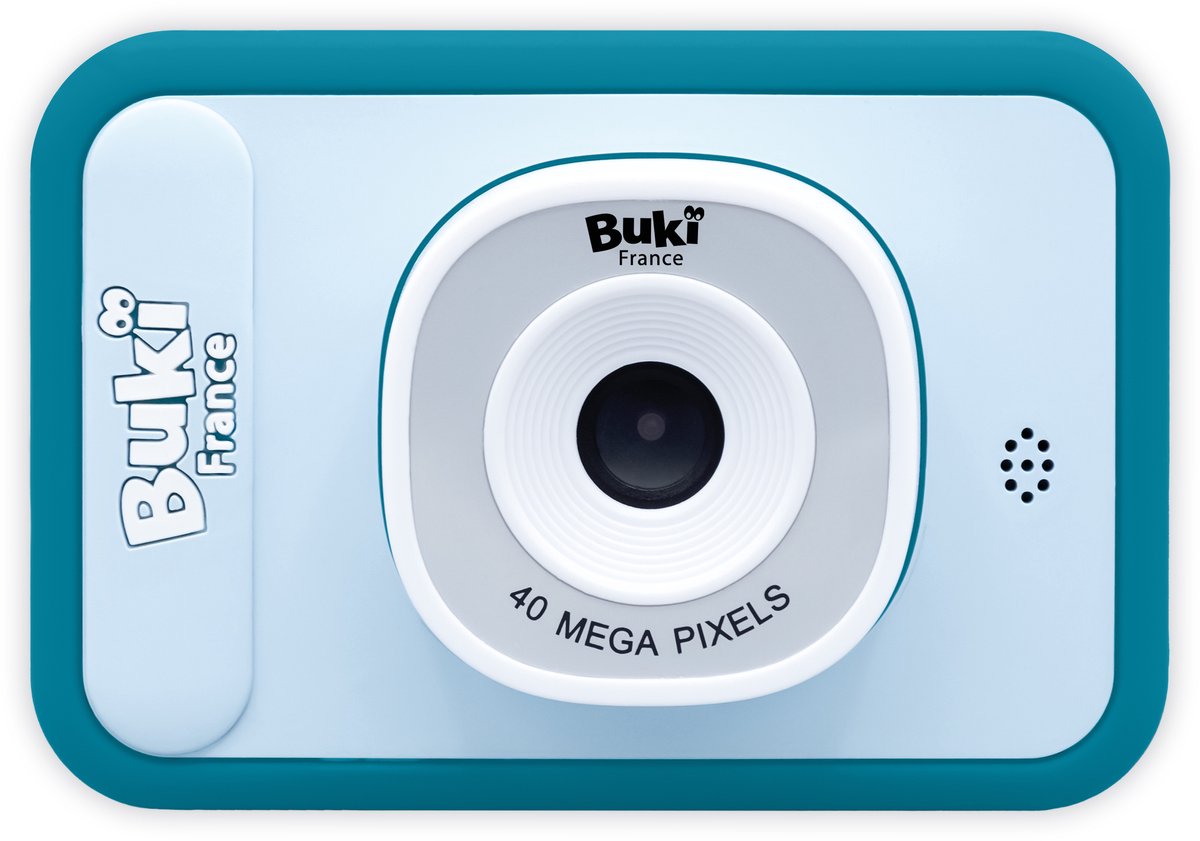 Buki - Fototoestel - Camera - gebruiksvriendelijke camera, speciaal ontworpen voor jonge kinderen - micro SD kaart 16GB - Digitale zoom x8