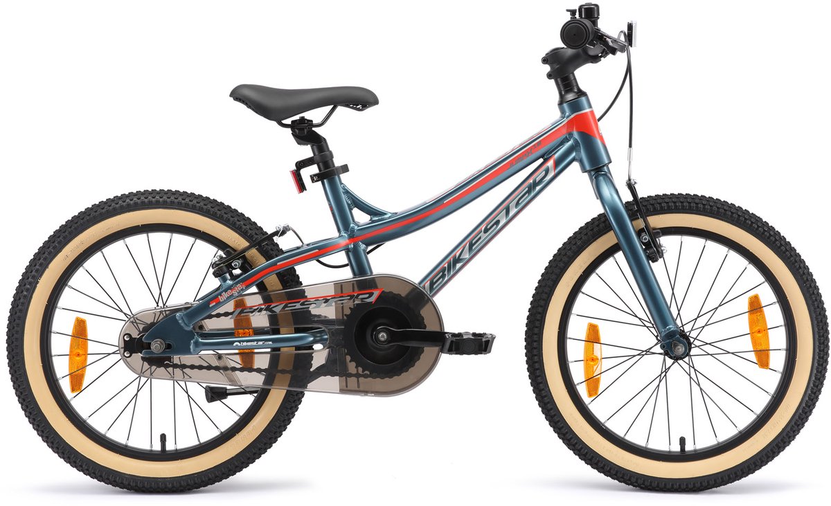 Bikestar kinderfiets Mountainbike alu 18 inch petrol