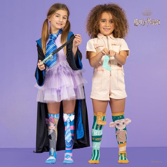 Harry Potter - Luna Lovegood - Chaussettes Kinder - Anniversaire - Chaussettes joyeuses - Chaussettes hautes - Taille unique