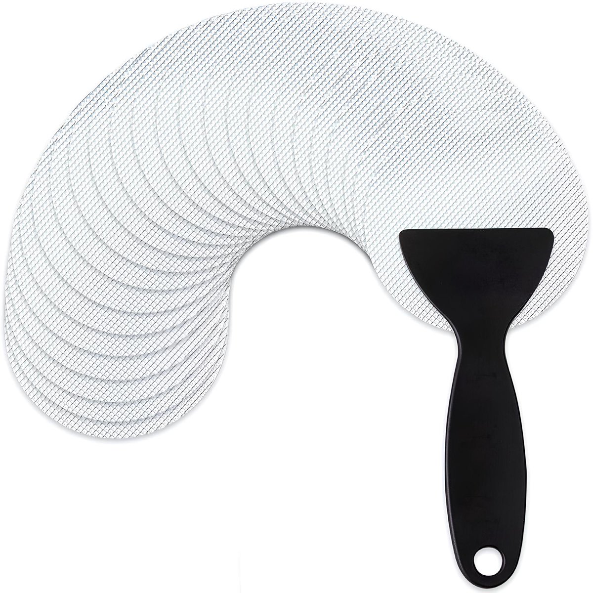 Ynkkvre -24 Stuks Zelfklevende Anti Slip Strips Stickers - Met Schraper – Transparante Tape