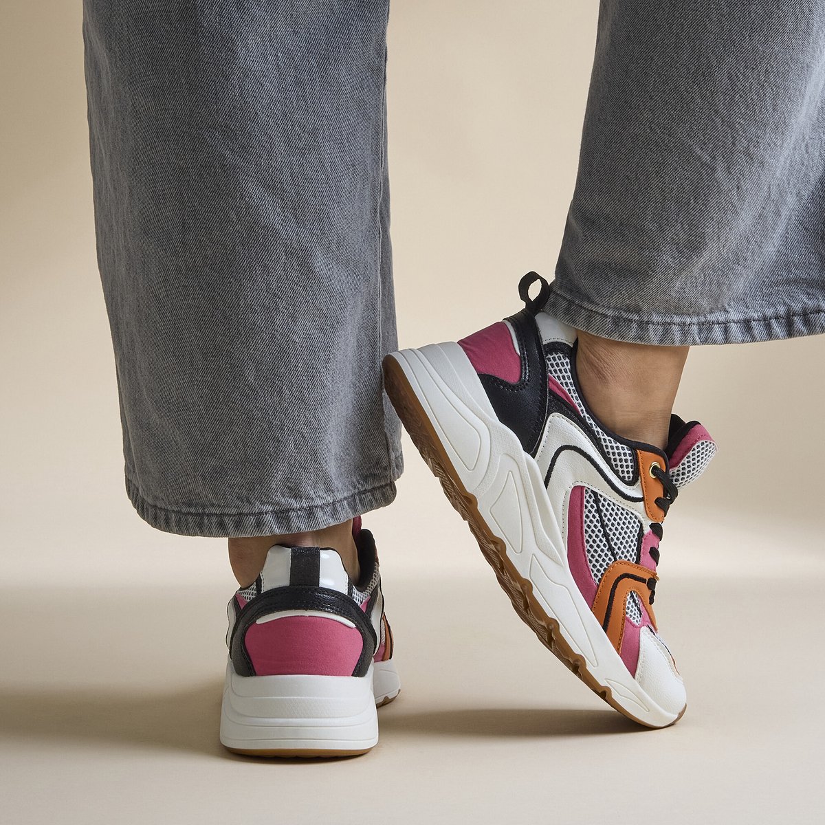 Cellini Sneakers roze Synthetisch - Maat 38