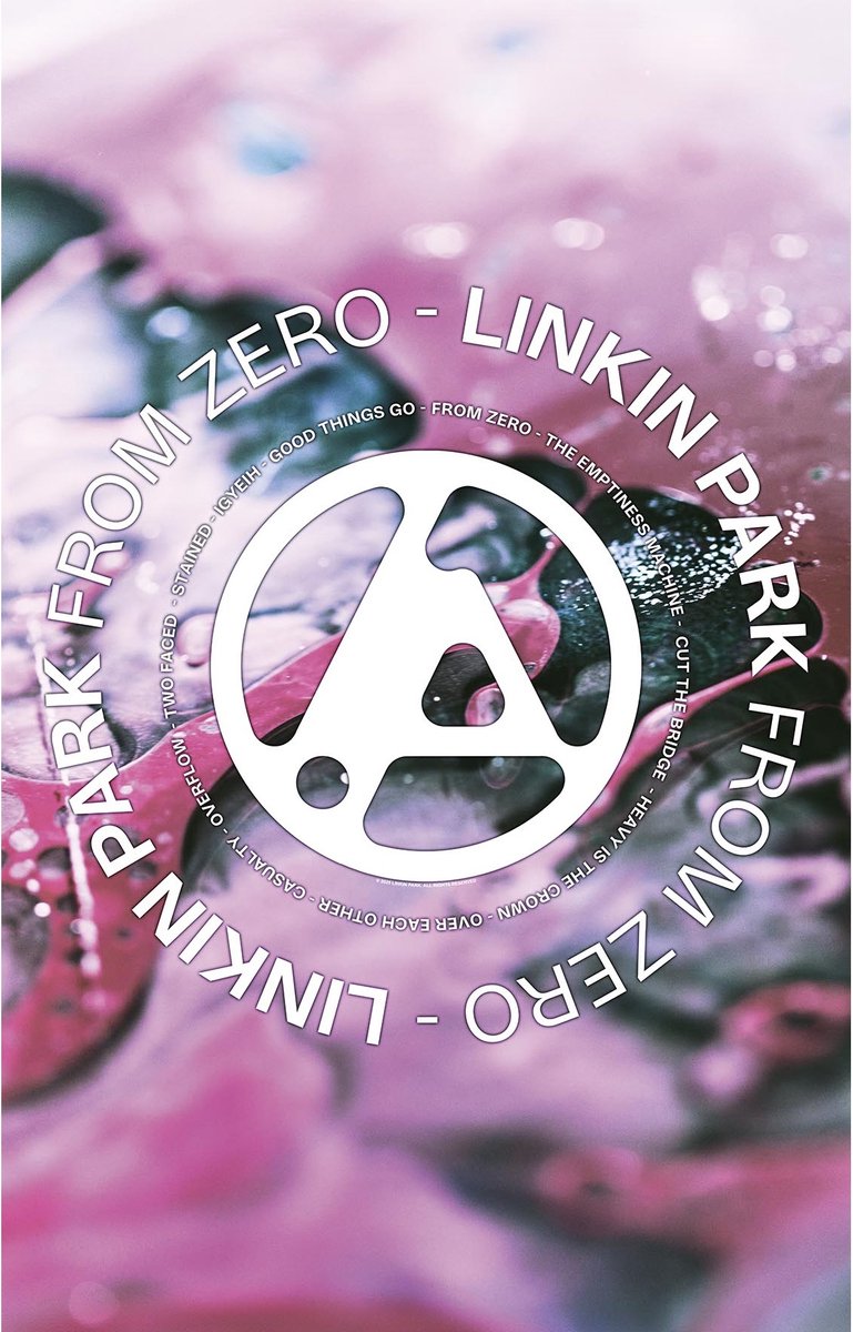 Linkinh Park From Zero - Textiel Poster