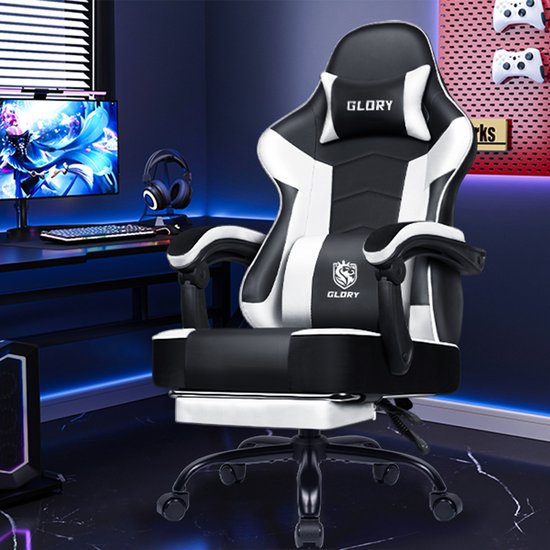 Afbeelding van Hiaonyx Gaming Stoel 170° Verstelbaar (EAN: 8721264560124)