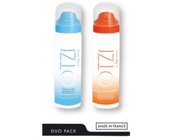 Easypiercing Otzi - Duopack 10% korting - Zout oplossing + Anti bacteriele oplossing - Piercing naverzorging - verzorgings set - 50ml + 50ml