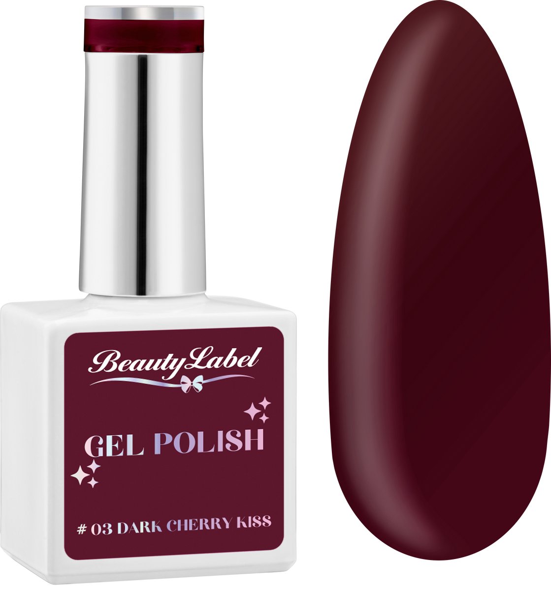 Beauty Label - Gelpolish 15ml - #03 Dark Cherry Kiss