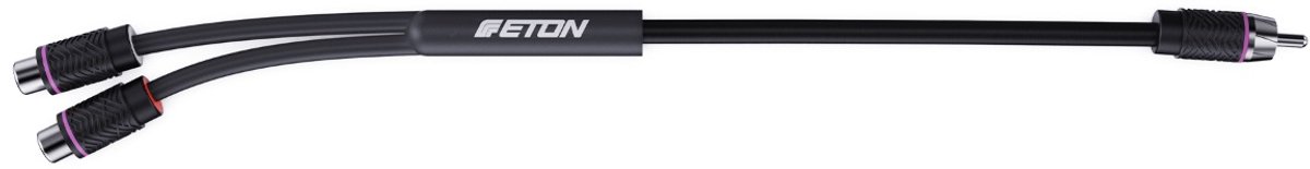 ETON RCAP-YF – Hoogwaardig Y-Cinchkabel 30 cm | 2x Female naar 1x Male