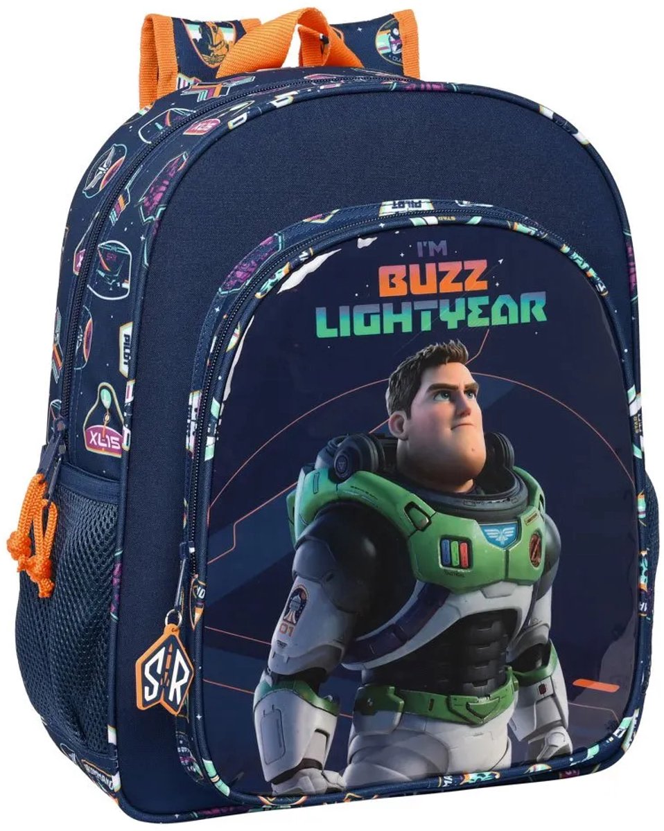 Buzz Lightyear Rugzak, Star Command - 38 x 32 x 12 cm - Polyester