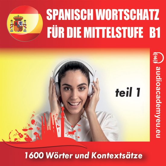 Spanisch – Wortschatz für die Mittelstufe B1_Teil 01 - cover