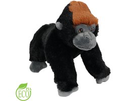 PIA Soft Toys - Eco - Pluche Gorilla Knuffel - 37 cm