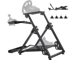 VEVOR Stuurwielstandaard Simulator Cockpit Opvouwbaar voor Logitech G923 G920 G29 G27