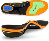 Namajunas - Orthopedische inlegzolen voor heren & dames - Binnenzolen voor werklaarzen om de hele dag te staan - Plantar Fasciitis voetboogsteunzolen schoenen voor hielspoor, platvoeten, voetpijn - Komfort Memory Foam Zooltjes - Maat 39-40.5