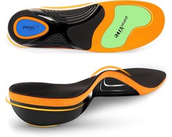 Namajunas - Orthopedische inlegzolen voor heren & dames - Binnenzolen voor werklaarzen om de hele dag te staan - Plantar Fasciitis voetboogsteunzolen schoenen voor hielspoor, platvoeten, voetpijn - Komfort Memory Foam Zooltjes - Maat 39-40.5