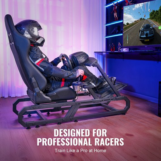 VEVOR Stuurstandaard Logitech G923/G920/G29 Racing Sim Cockpit 150kg 605-795mm van Vevor — afbeelding 2