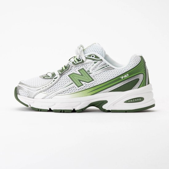 New Balance 740 - Unisex - White Alpine Green - Taille EU 39.5