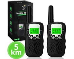 Twenty4seven® Walkie Talkie voor Kinderen - 2 Stuks - Portofoon voor Volwassenen - 5km Bereik