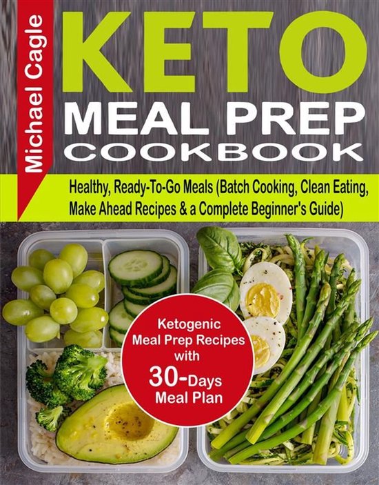Keto Meal Prep Cookbook - cover