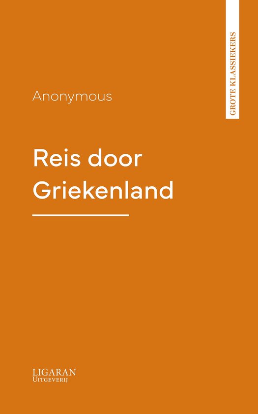 Reis door Griekenland - cover