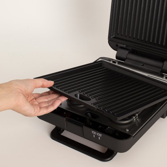 CREATE - Tosti-ijzer, grill en wafelijzer met verwisselbare platen - Zwart - Viervoudig - STONE STUDIO van CREATE — afbeelding 3