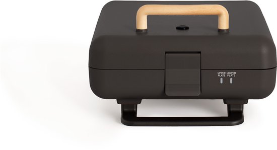 CREATE - Tosti-ijzer, grill en wafelijzer met verwisselbare platen - Zwart - Viervoudig - STONE STUDIO van CREATE — afbeelding 5