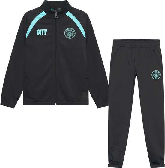 Survêtement d'entraînement Manchester City Enfants 2025/2026 - Taille 116 - Vêtements de football - Vêtements de sport - Garçons et Filles - Zwart - Boutique des supporters Manchester City