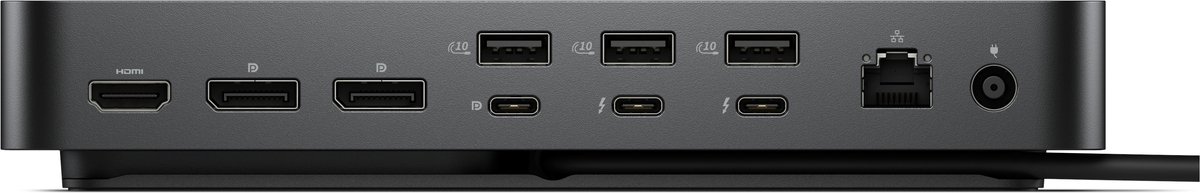 DELL DELL-WD25TB4 laptop dock & poortreplicator Bedraad Thunderbolt 4 Zwart thumbnail 4