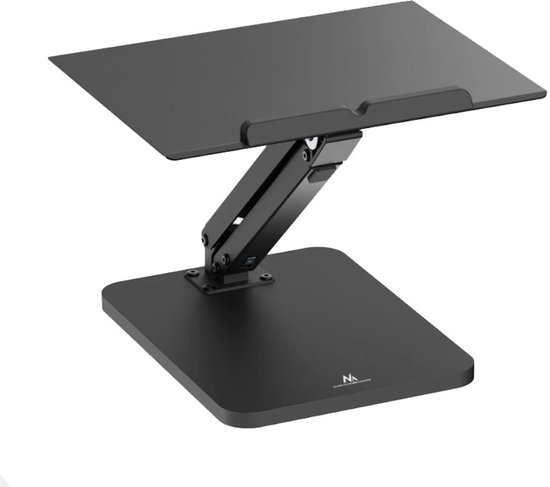 Star Zwart - Monitor arm voor 2 beeldschermen Zwart