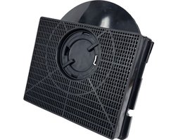 Multaparts® koolstof filter afzuigkap 21,3 x 20,5 x 4,3 cm | Filtercassette met actief kool om geurtjes tegen te gaan | Past o.a. in AEG, Airforce, Balay, Bauknecht, Beko, Bosch, Electrolux | Alternatief voor type 303, AH002, F00423, 481248048162