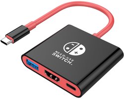 Docking Station geschikt voor Nintendo Switch - switch dock - Compact - Stijlvol