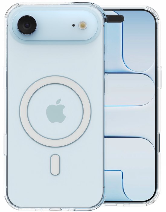 Coque My Case compatible avec iPhone 17 Air et MagSafe Transparente - Coque antichoc - Transparente