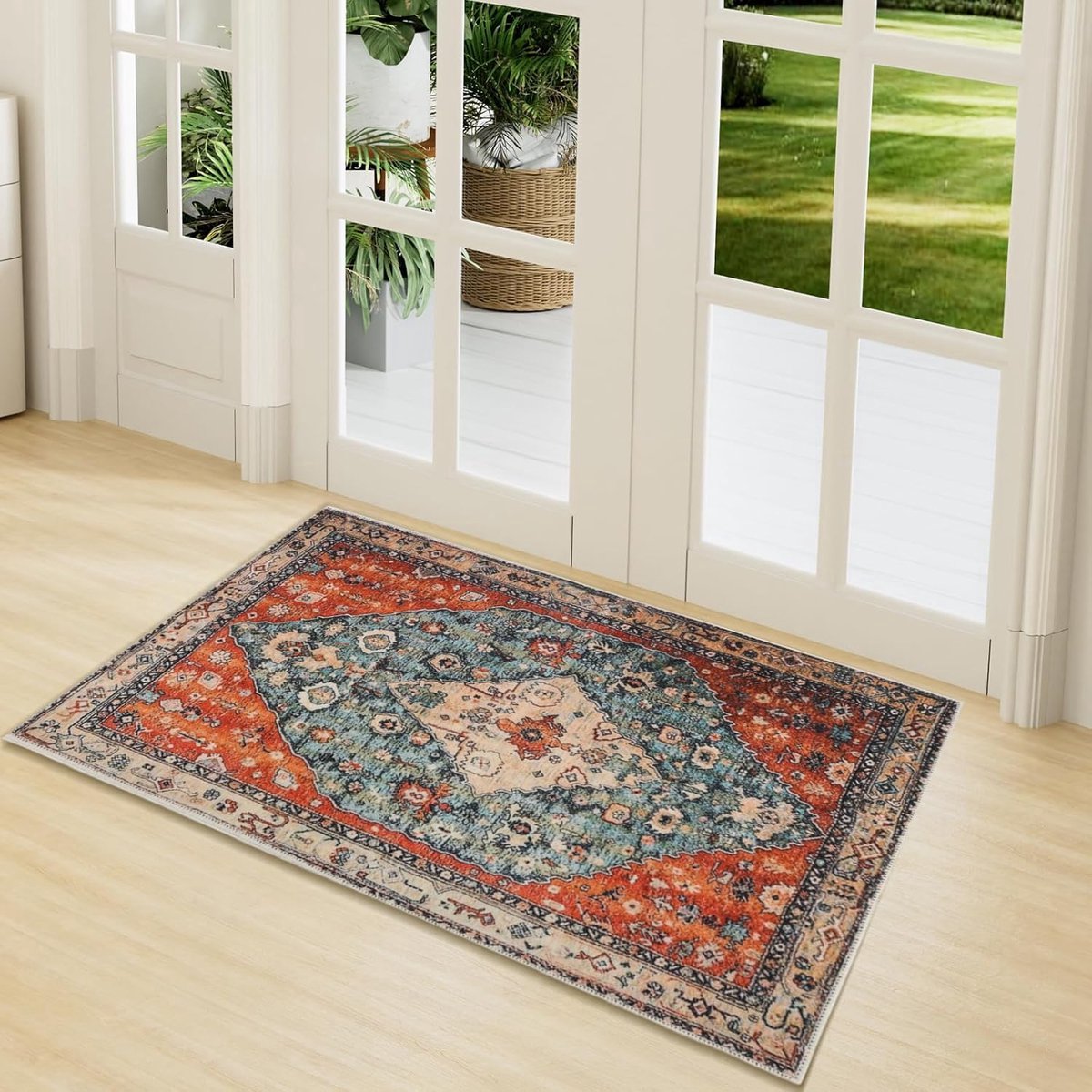 Stunq® Duurzame Absorberende Matten voor Deuren - 60 x 90 cm - Antislip Profiel