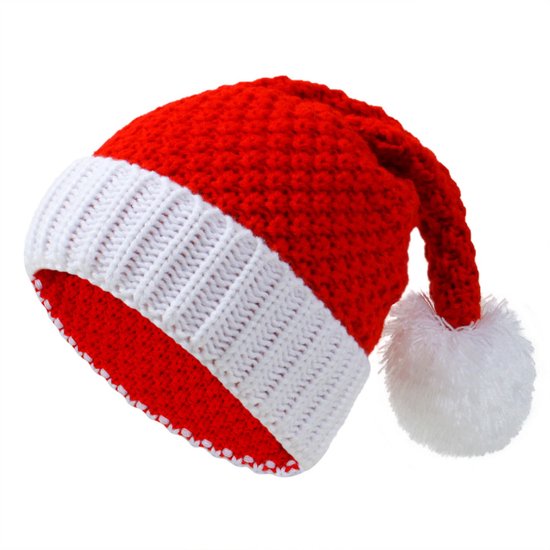 Generisch Slouchy kerstmuts voor kinderen, gebreide muts
