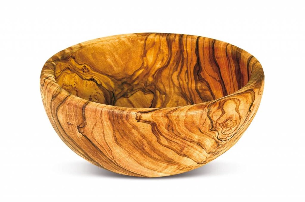 Arte Legno - Serveerschaal Olijfhouten borrelhapjes schaal 16 cm