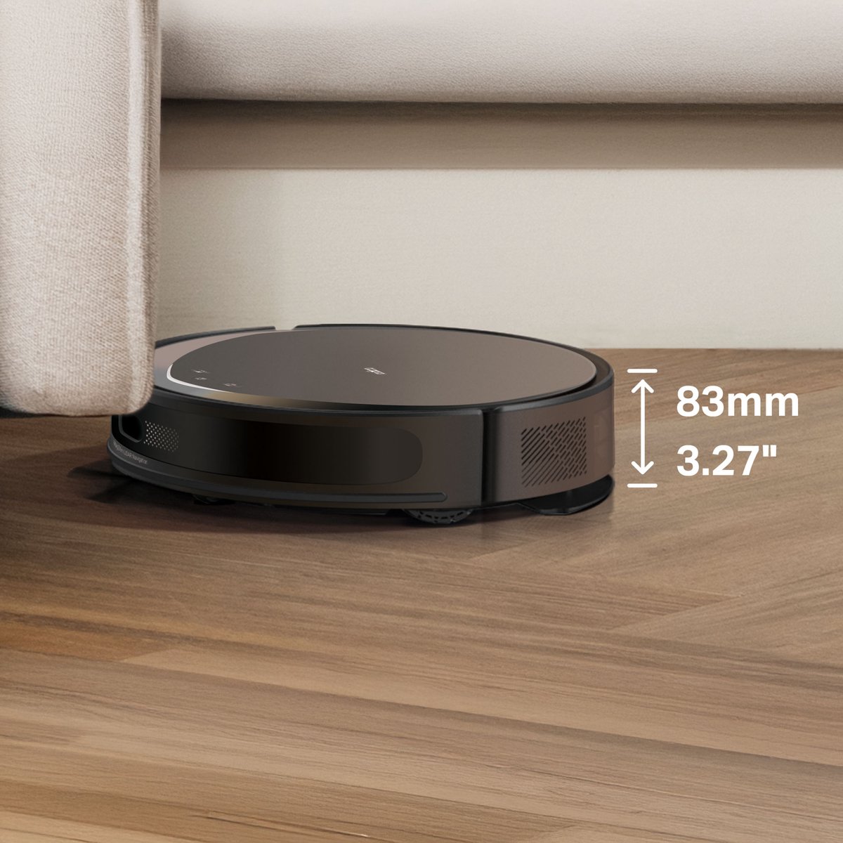 TP-Link Tapo - RV20 Max Plus - Robotstofzuiger met dweilfunctie -LiDAR- 5300 Pa-Leegstation-3L — afbeelding 4