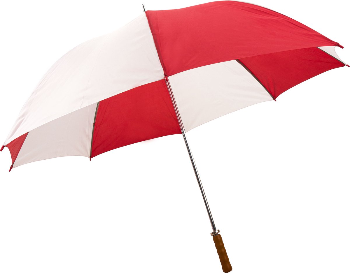 Impliva Paraplu Rood-wit Rood - UNI