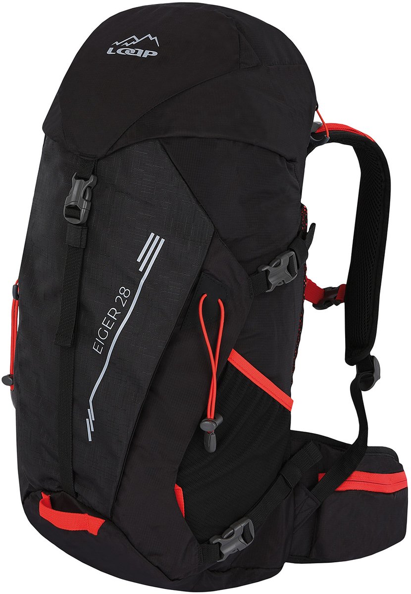 Wandelrugzak Loap Eiger 28 Zwart-rood Zwart