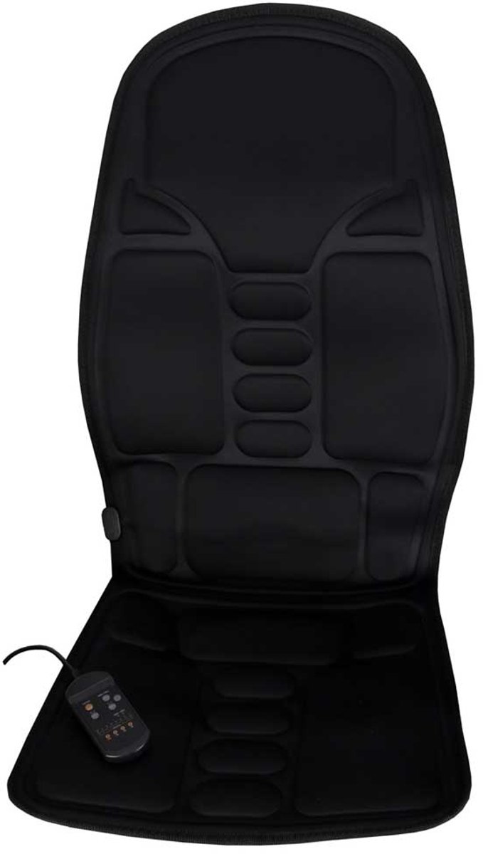 MOZY - Autostoel Massage - met Verwarming - Zwart - 8 - afbeelding 3